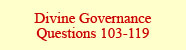 Divine Governance: Questions 103-119