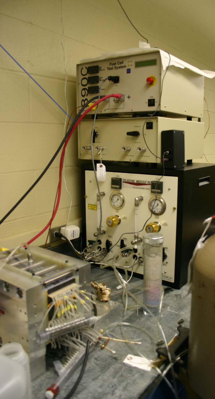 Scribner Fuel cell test stand