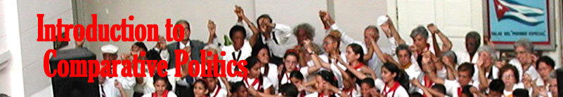 Cuban youth protest U.S. imperialism, Havana, A. James McAdams, 2004