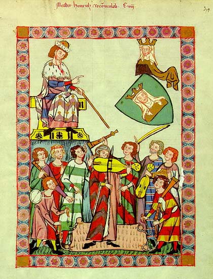 Meister Heinrich Frauenlob [und Spielleiter] (1310-1330)