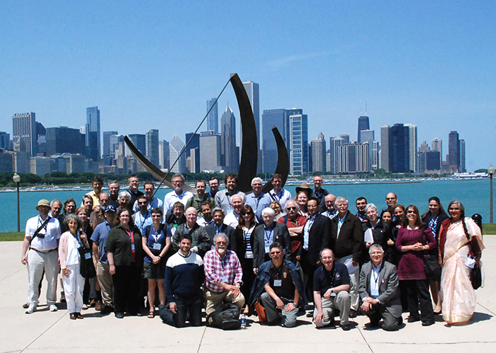 Workshop group photo from ND XI June 2013 taken at the Adler Planetarium