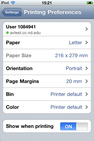 printer set