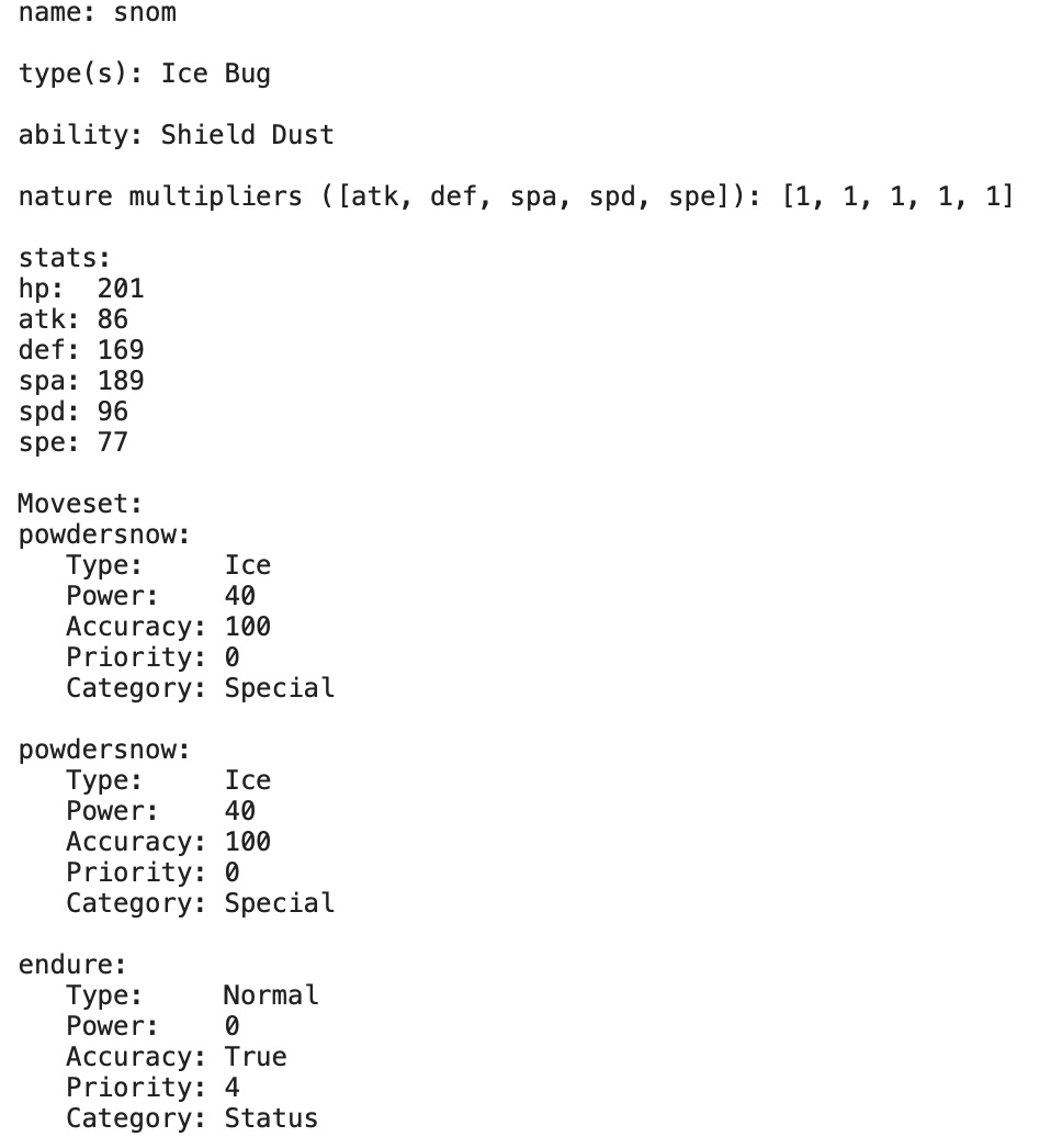 Pokémon Type Calculator